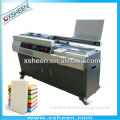 07 glue book binding machine,hot melt glue book binding machine, high speed book glue binder